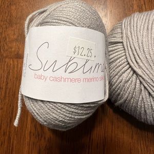 Sublime Baby Cashmere Merino Silk Dk 2 skeins